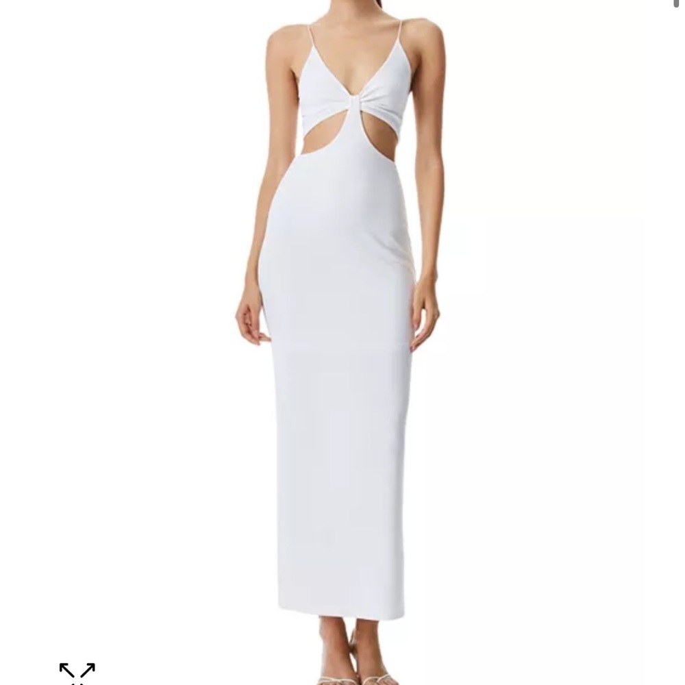 Alice and Olivia Havana Cut out Maxi Dress